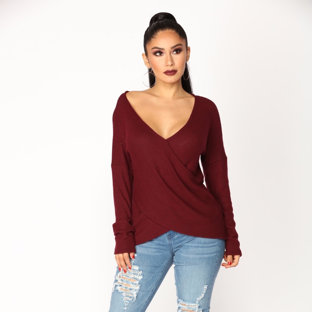 Fashion Nova Surpice Top